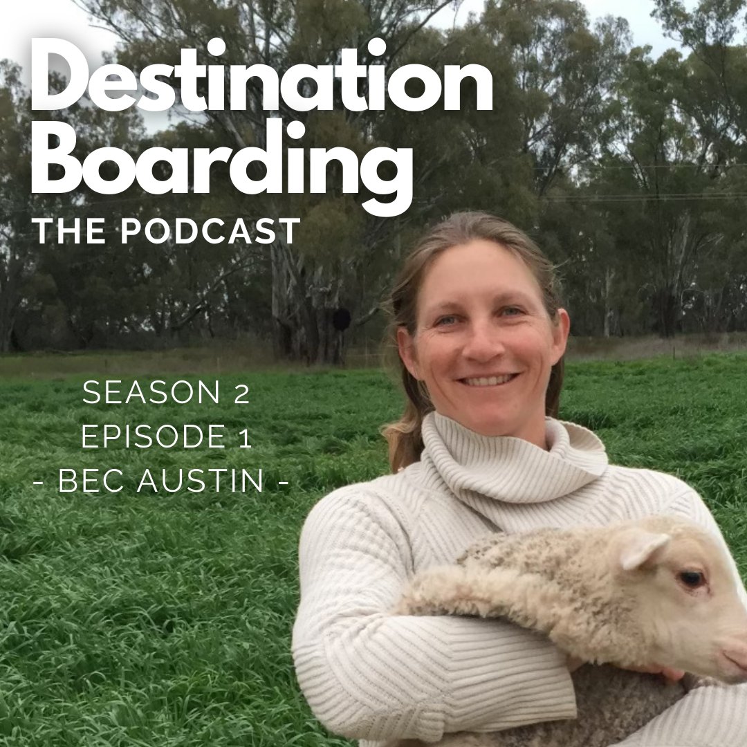 Welcome to Season 2 Episode 1 of Destination Boarding! 
Bec is a wonderfully open woman about to embark on her own years at boarding with her family and it was really interesting to hear her reflecting on her years at school. Enjoy.