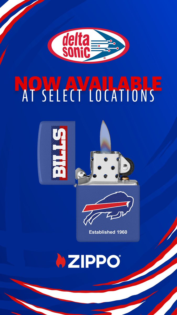 Buffalo Bills on Twitter "Bills Zippo lighters are available now at