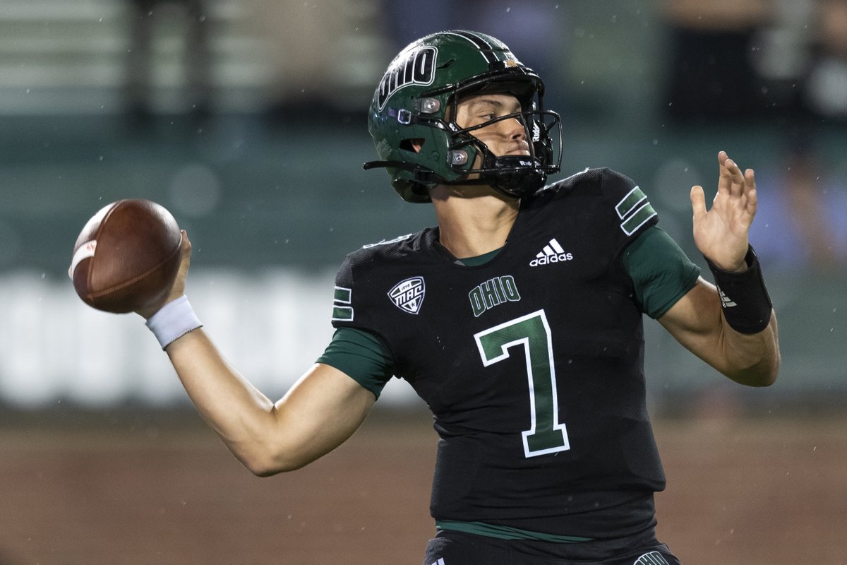 Kurtis Rourke (Offensive) and Nathanial Vakos (Special Teams) both earned Mid-American Conference East Players of the Week for <a href="/OhioFootball/">Ohio Football</a>.

Rourke - 27-for-34, 345 yards, 5 total TDs
Vakos - 2/2 FG in his collegiate debut

ohiobobcats.com/news/2022/9/5/…