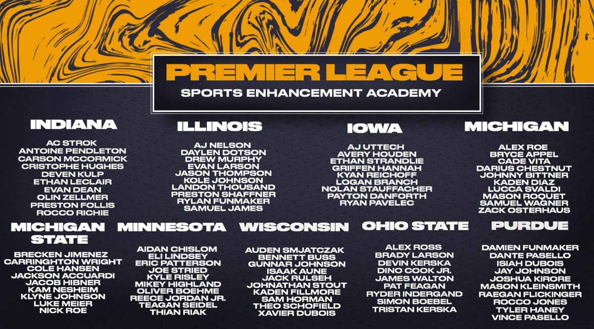 FallPremier's tweet photo. The 2022 #PremierFallLeague begins tomorrow night at @SEAFacilities‼️

Check out opening round match ups‼️👀

6:30pm:
Ct. 1 - Illinois vs Indiana
Ct. 2 - Iowa vs Michigan
Ct. 3 - Michigan State vs Minnesota

Rosters BELOW‼️

#BePremier https://t.co/MyhPAdAmur