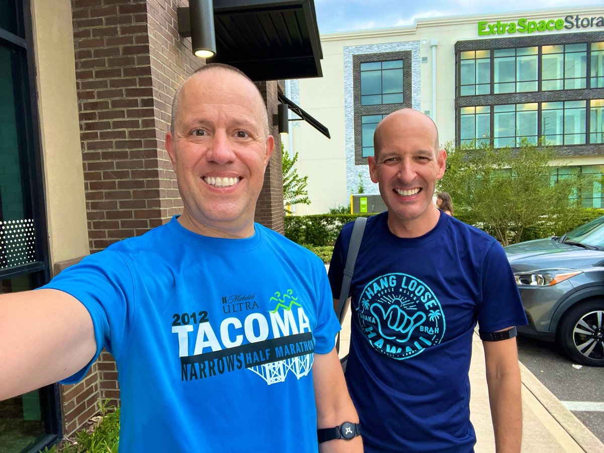 StevieAndLane's tweet photo. Today was #OrangeInfinity #InfinityWorkout ♾ & we each got a #PR! Tiring but good workout. Floor block was the #DriTri body weight exercise block! 🥵 Endurance 14-min tread block.
@orangetheory #OrangeTheoryFitness #OTFNonaSouth
#RunRowRepeat #BasePushAllOut #SplatPoints https://t.co/D29ub2Lowl
