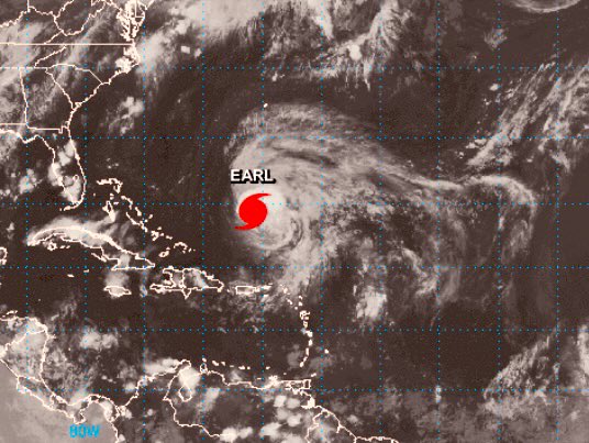 GloriaCeballos7's tweet photo. Earl es huracán!! El segundo de la temporada ciclónica 2022 del Atlántico: con vientos máximos sostenidos de 130 kph, se mueve al norte a 9 kph. https://t.co/Fc2npI72Fm