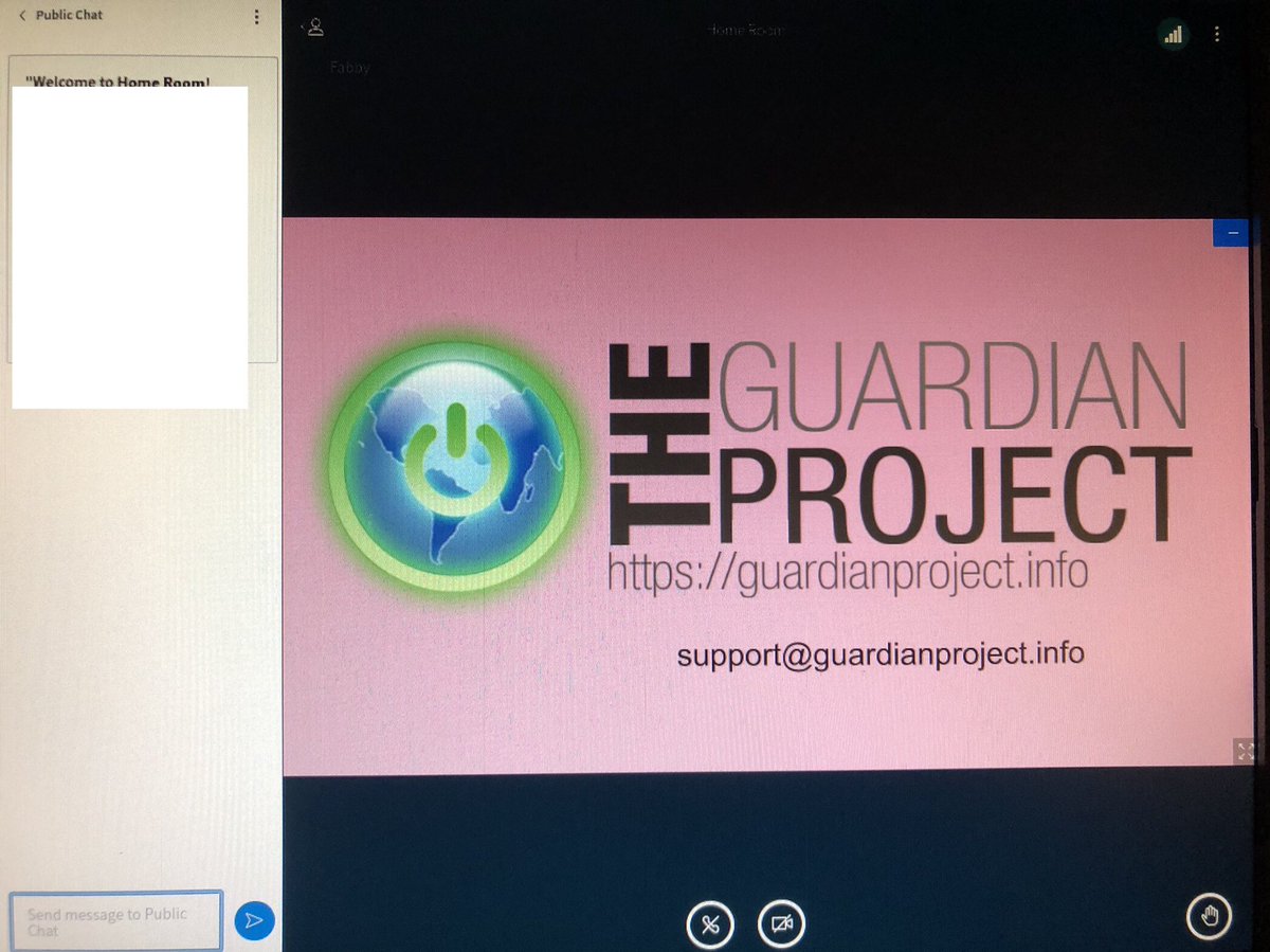 DianaIMaldonado's tweet photo. Dentro de unos minutos empieza esta charla de @torproject!!
Y lo mejor, habemos más mujeres que hombres!! 🙏🏽
Noche divertida que se viene.
#GuardianProject #Tor #TorProject #ciberseguridad https://t.co/hhf6X3uOqZ
