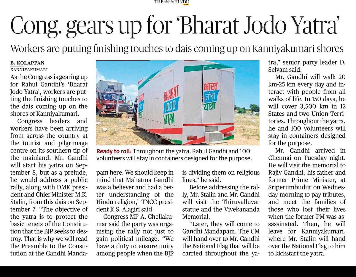 AbhishekSankri1's tweet photo. #BharatJodoYatra https://t.co/4KYfTlCdMp