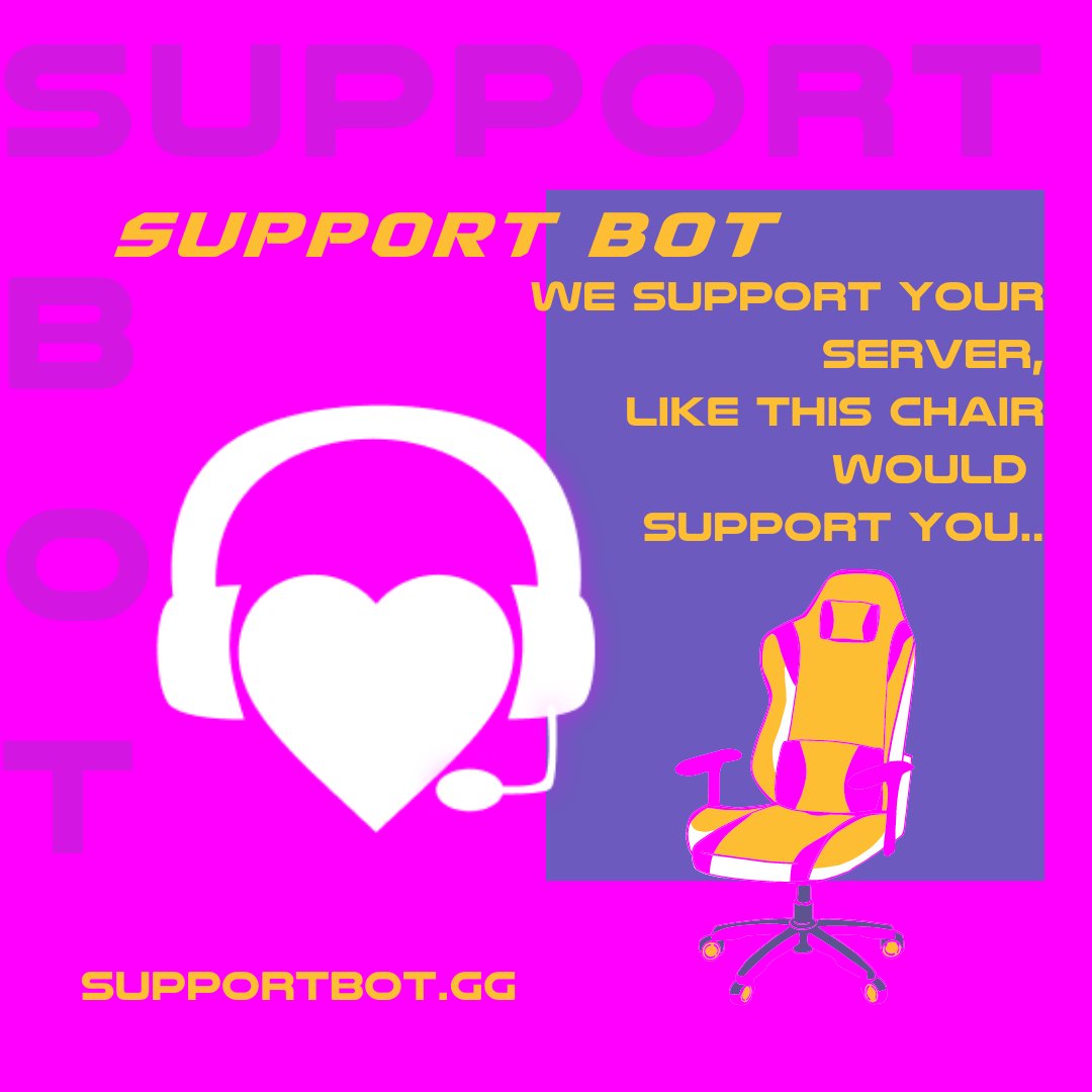 SupportBotGG's tweet photo. #SupportBot Helps you provide support to everyone, let us help you help others help themselves,Help. 😩😉🤣 https://t.co/U7vYTJ2Lok