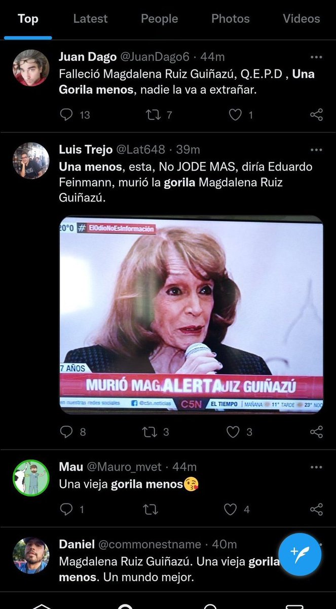 Dijeron Ley del odio?