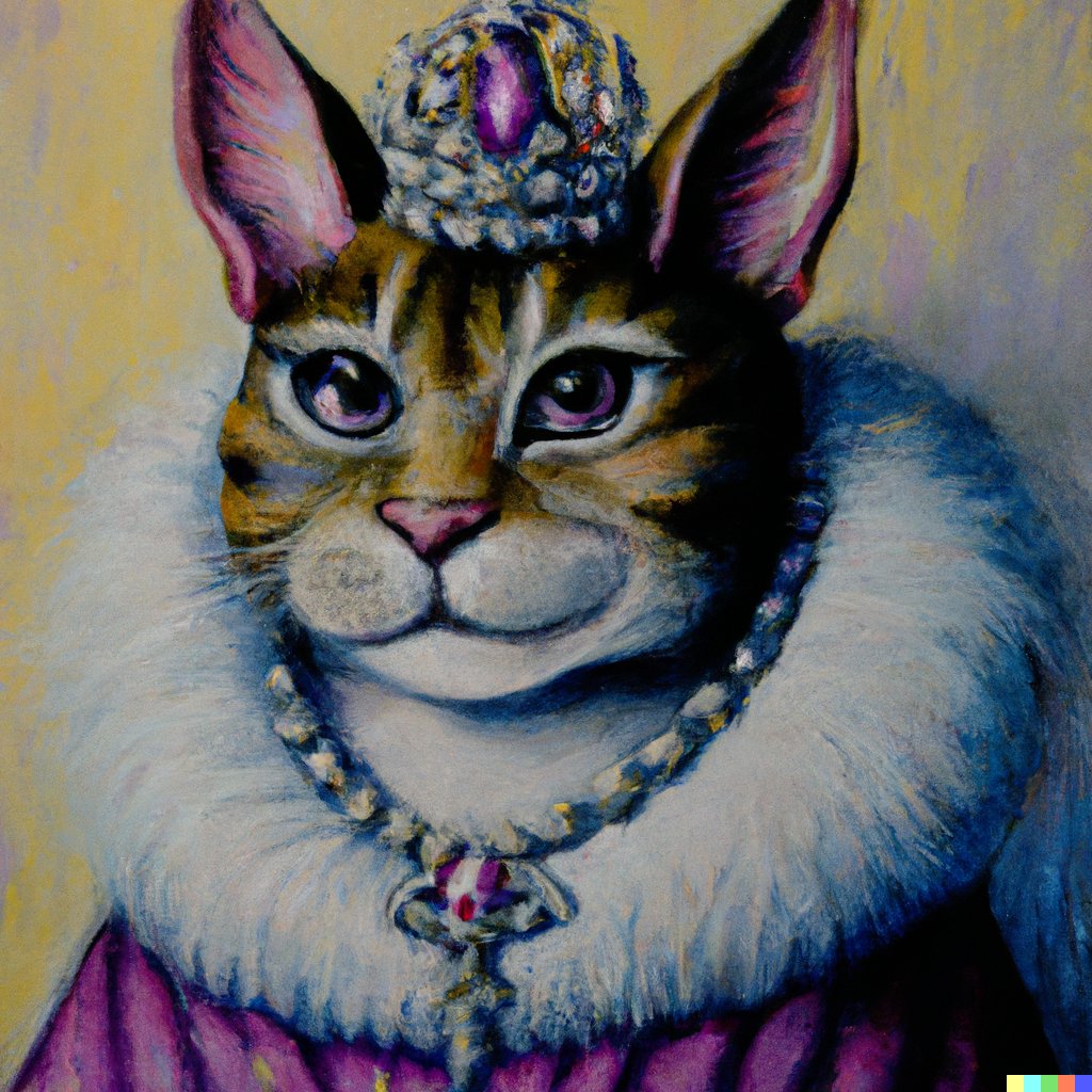 mattreliu's tweet photo. Some designs I made using @OpenAI 💖
https://t.co/EIZz1b2lGc

#dalle2 #iaart #aiart #nft #cat #cats #gatos #gatitos #king #artwork #ArtificialIntelligence #catslovers https://t.co/VUB6jo4f5G