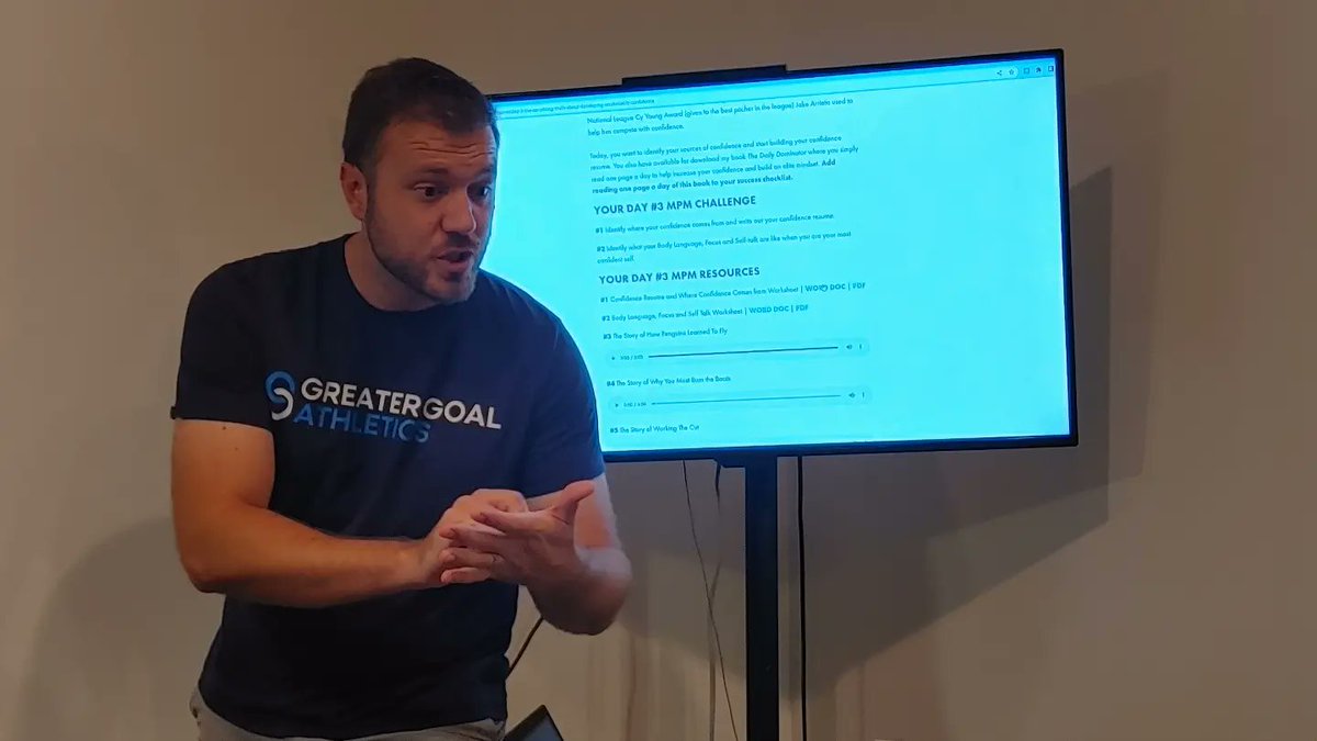 goal_greater's tweet photo. What an awseome night! 

We began our weekly mental performance training sessions for our local athletes. 

Tonight we discussed the surprising truth about developing unshakeable confidence. 

Join us on Tuesdays and let us help you take your performance to the next level! https://t.co/xTRjc9doEl