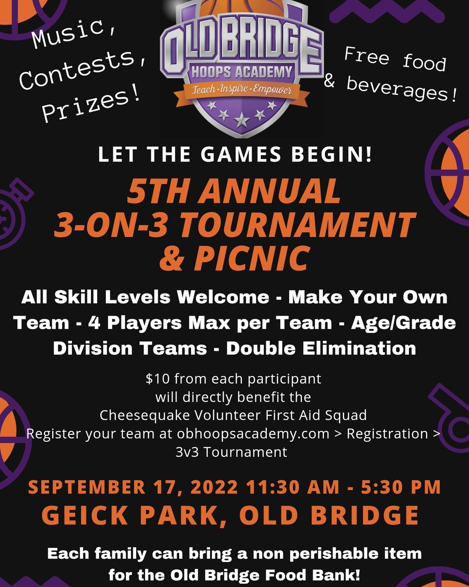 Get your team together. 4 players max, double elimination. Give back &amp; have fun! Open to all!