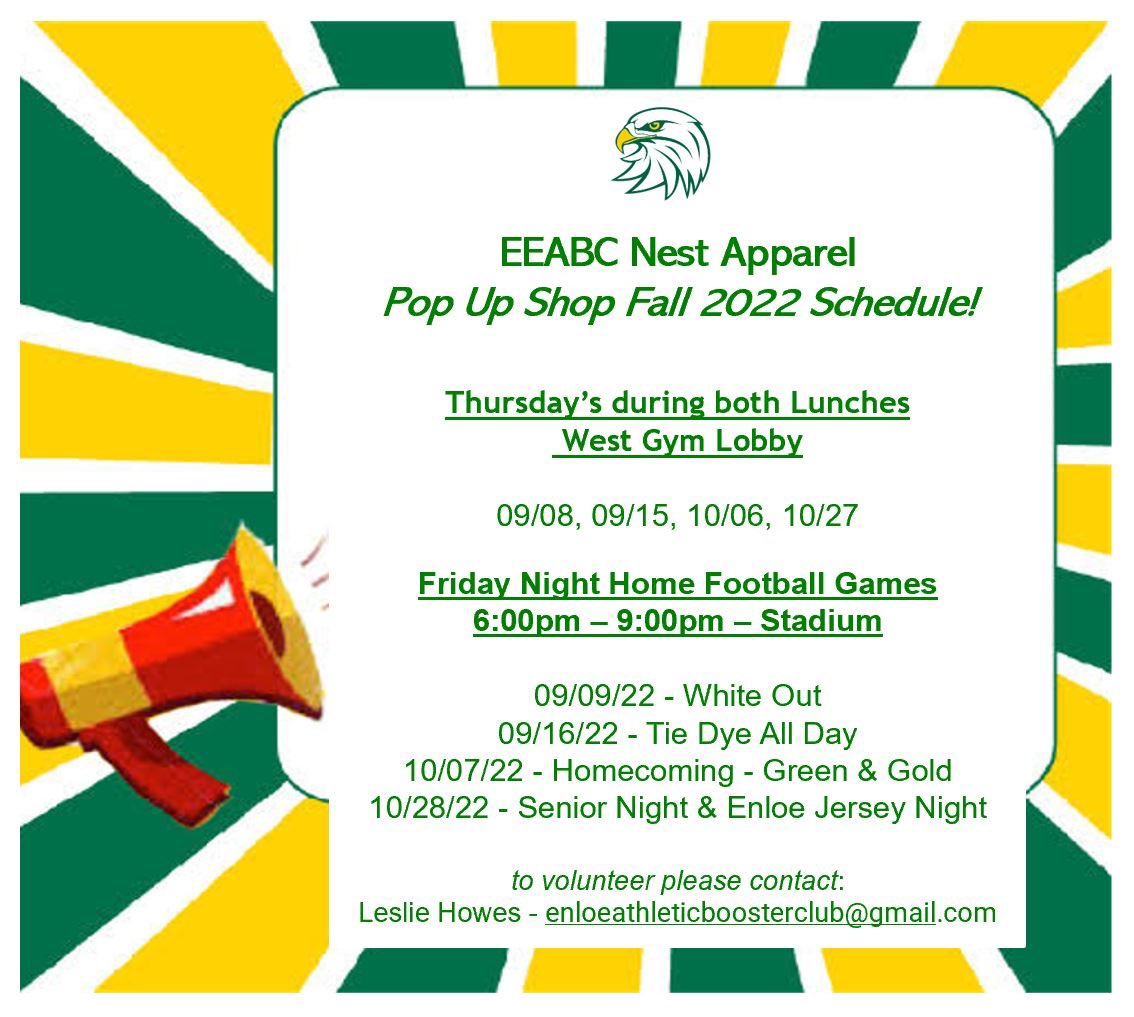 Enloe Eagles Athletic Booster Club tweet media
