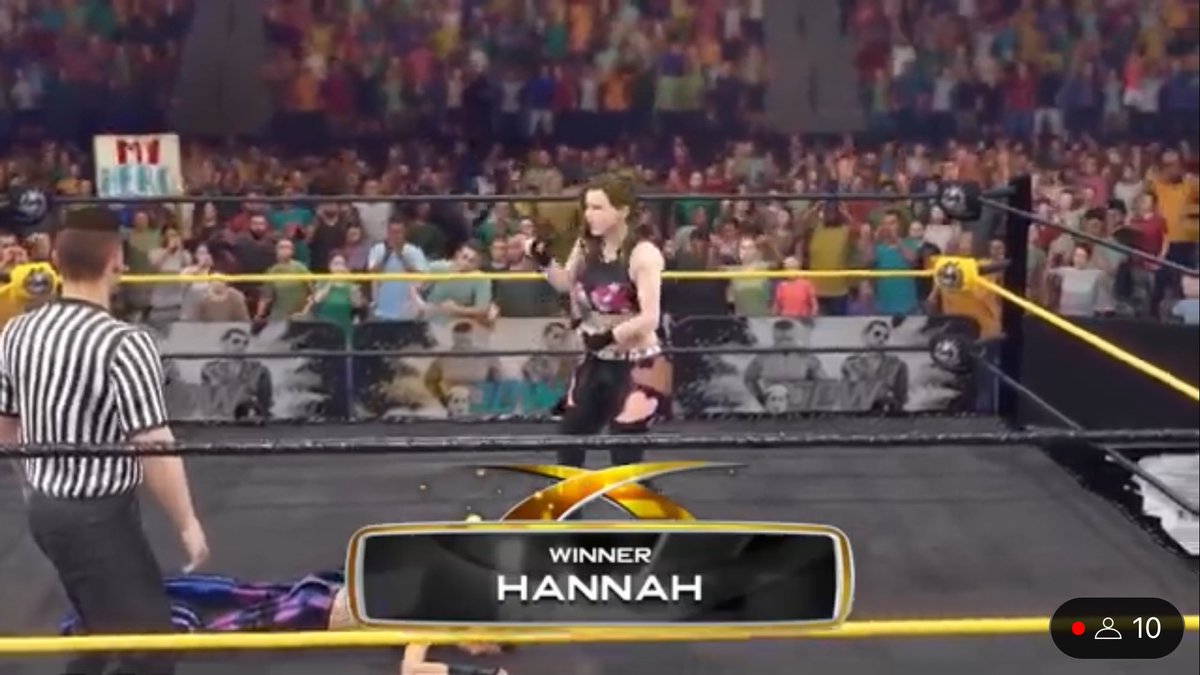 I may of lost and would of been nice if I could win but Hannah was the better women and I congratulate her for the fight but I will be champion again in the future