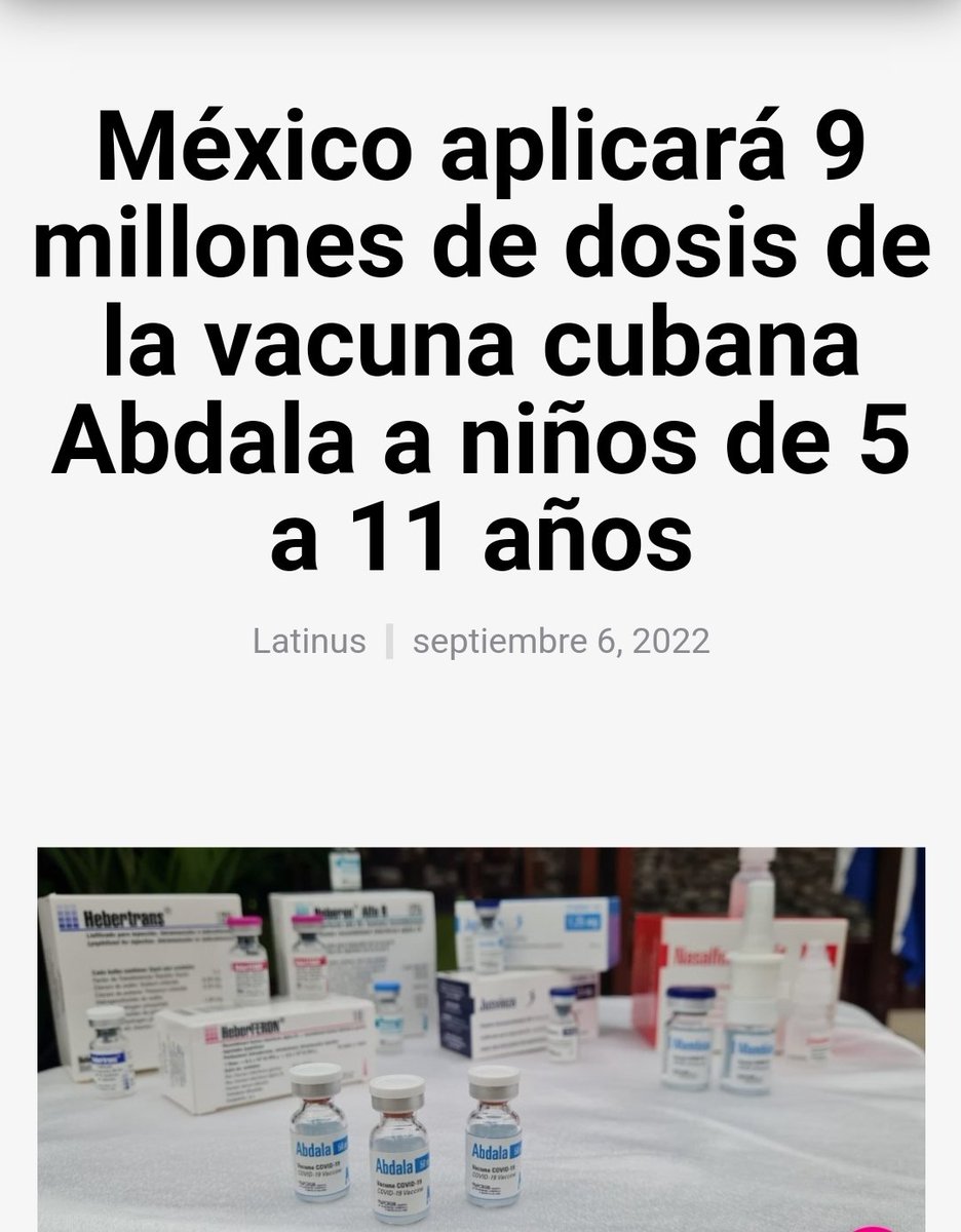 DrPacoMoreno1's tweet image. Durante la pandemia por #COVID19 se han tomado decisiones malas, pésimas y terribles que ya provocaron la muerte a mas de 650,000 mexicanos
No encuentro un adjetivo para definir esta decisión
Una vacuna que no esta aprobada por la OMS y que se le quiere aplicar a niños mexicanos.