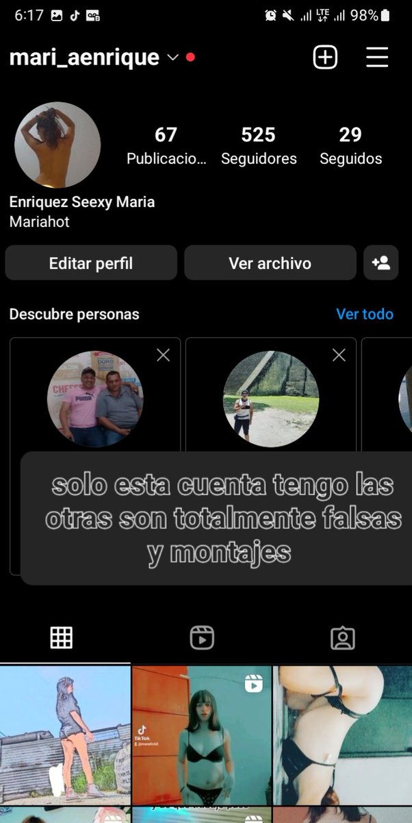 Maria677en's tweet photo. Solo esta cuenta tengo en insta https://t.co/3BQLDFZyZK