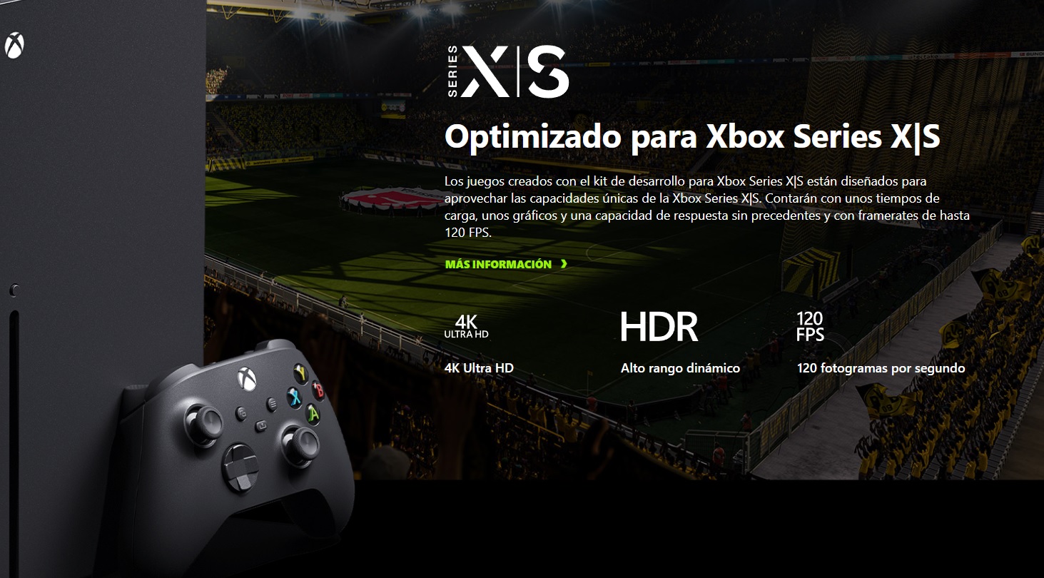 Xbox Series XS añadirán mejoras de resolución y FPS para más