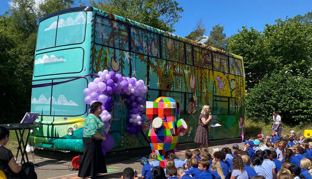 After a young girl in England passed away, her school honored her by converting a double decker bus into a library.

When people found out, they donated books from all over the world.

Now students can read them whenever they want.