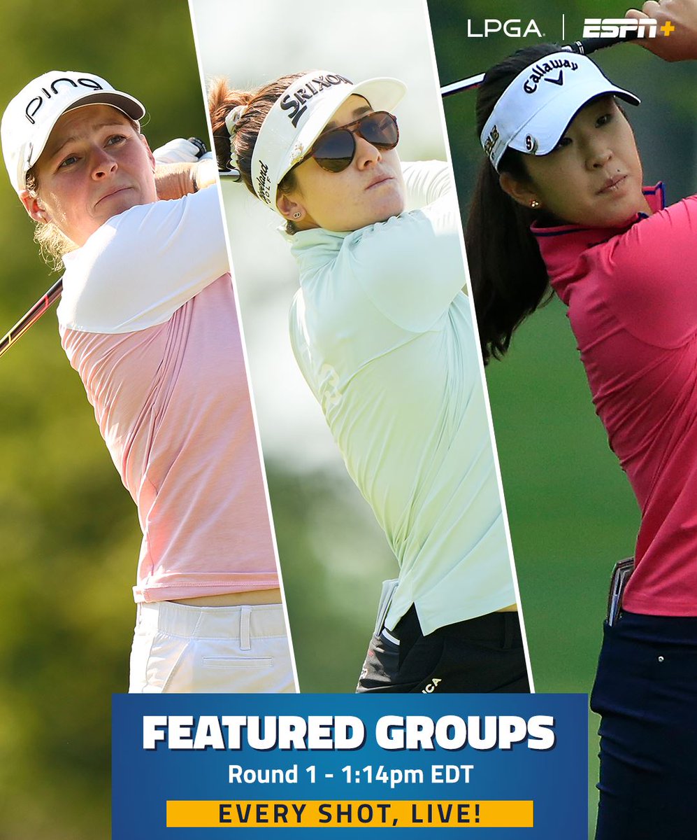 Catch me on <a href="/ESPNPlus/">ESPN+</a> this week! Hope you tune in to see lots of birdies!