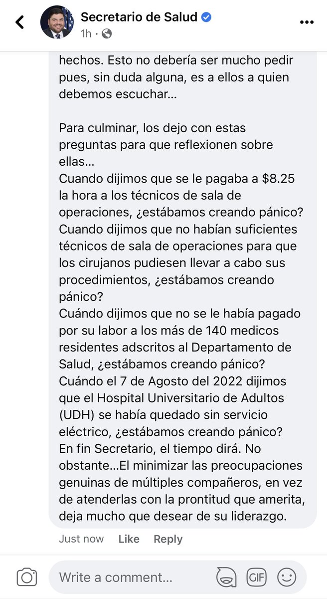 @prsecsalud <a href="/desaludpr/">Departamento de Salud de Puerto Rico</a> <a href="/fortalezapr/">Puerto Rico Governor's Office</a> <a href="/GovPierluisi/">Gobernador Pierluisi</a> @prsecsalud ✍🏾