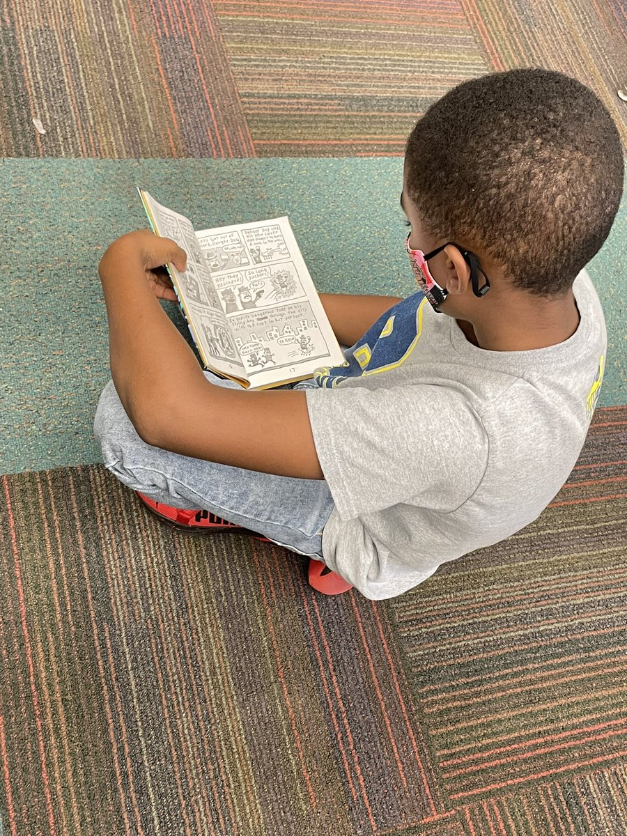 Burbank Elementary Library tweet media