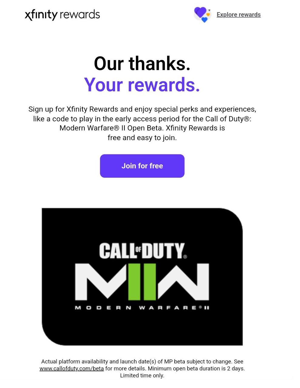 How to get and redeem MW3 beta codes 