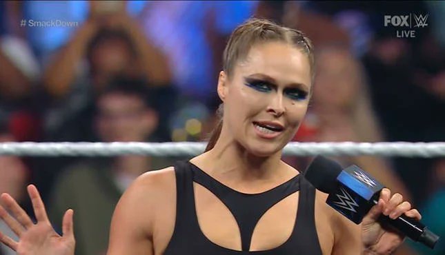 femalelroom's tweet photo. Ronda Rousey on enjoying not being in the title picture https://t.co/z2OTcYoSFL