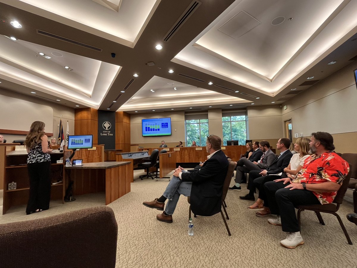 DCSD_Super's tweet photo. Thank you to @CityofLoneTree City Council for inviting me to speak about DCSD's funding needs this evening. #myDCSD https://t.co/IIeVXD9qYj