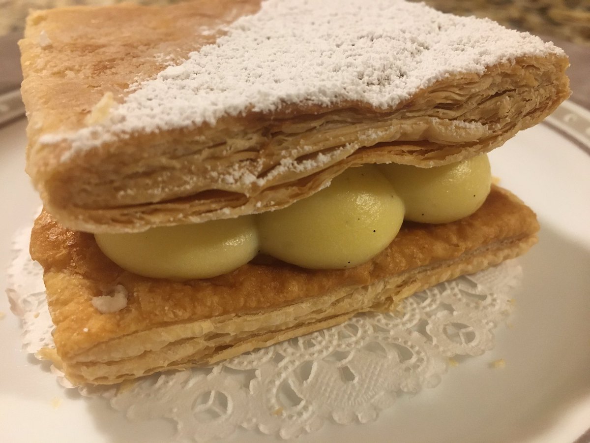 Virginia_Delish's tweet photo. Happiness is when hubby brings mille feuille from @unjenesaisquoiP ๐ #UnJeNeSaisQuoi #DCEats #ThankYou #ThankYouForThankingMe https://t.co/yVYrU9rMnK