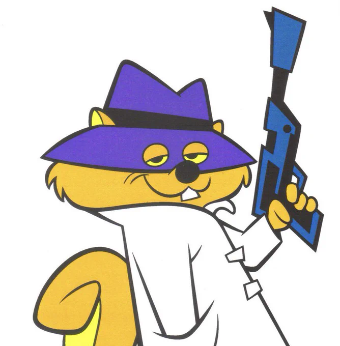 which Secret Squirrel do y'all prefer?1965  or 1993 