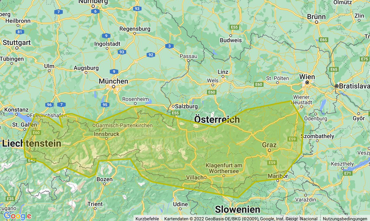 Schauer und Gewitter von Vorarlberg bis in die Steiermark