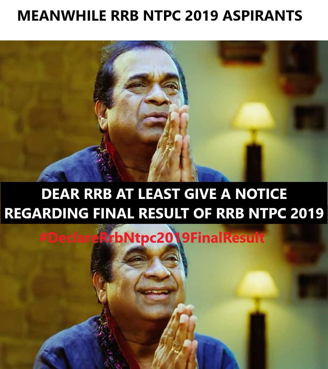 MounikaMsetty's tweet photo. #DeclareRrbNtpc2019FinalResult We are requesting as unemployed youth of nation sir.. Please
 #DeclareRrbNtpc2019FinalResult
@AshwiniVaishnaw
@PMOIndia @RailMinIndia @RailTel @ndtv @ndtvindia @the_hindu @timesofindia https://t.co/1lKK3zNbRk
