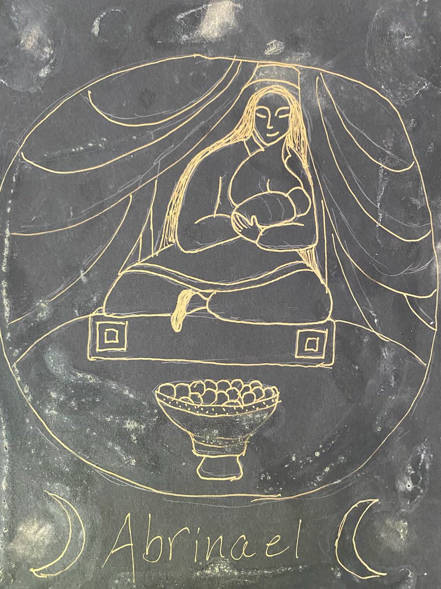 lemmellias's tweet photo. Today is the 24th Lunar Mansion, ruled by sweet, generous Abrinael. We began working with her just before we became pregnant (perfect timing, of course!). Thanks to Chris Warnock and his book, The Mansions of the Moon for the info #lunarmansions #moonmagic #angelmagic #Magick https://t.co/1r7rvYRyiv