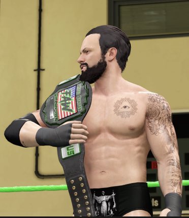 ICPWcaw's tweet photo. Damien Black show pure technical wrestling tonight and Walked out the neeeew FAW US Champion https://t.co/EmurmuMnac
