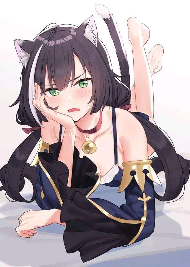 Kyaru79811656's tweet photo. Ugh I'm feeling sleepy but still waiting for my hair to dry. It's annoyinggg I wanna sleep already! Wait why are you staring? Where are you even staring... HEY! DONT STARE AT MY CHEST PERVERT #kyaru #lewdrp #nsfwrp #openrp #princessconnectrp https://t.co/FwDRJBF5NL