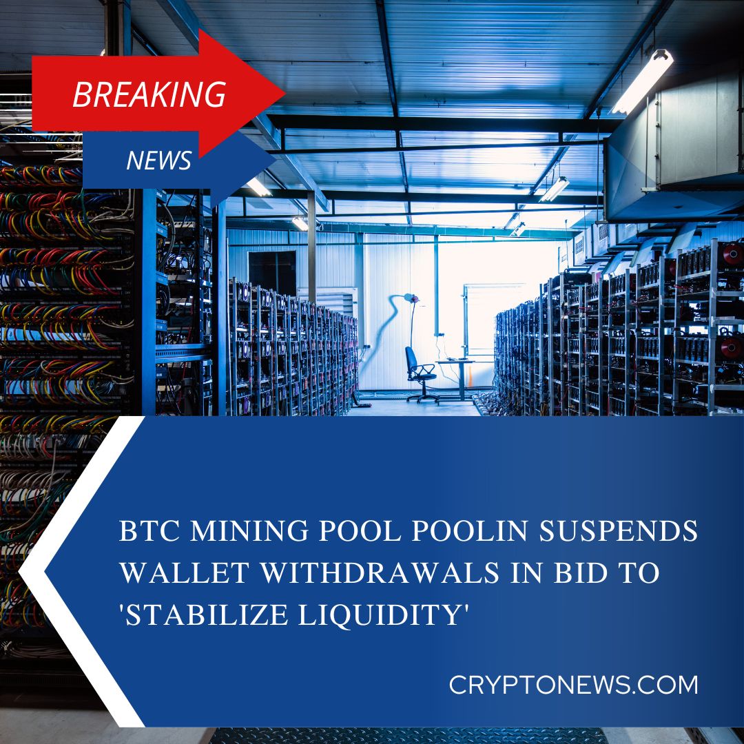 otodoxofficial's tweet photo. BTC MINING POOL POOLIN SUSPENDS WALLET WITHDRAWALS IN BID TO 'STABILIZE LIQUIDITY'
π DOWNLOAD & SHARE YOUR REFERRAL LINK π OTODOX By Doge Autobot https://t.co/L6joKuwLDK
#otodox #dogeautobot #dogeboo #tradingplatform #tradingoption #cryptocurrency #bitcoin #bep20 https://t.co/vaweia24Me
