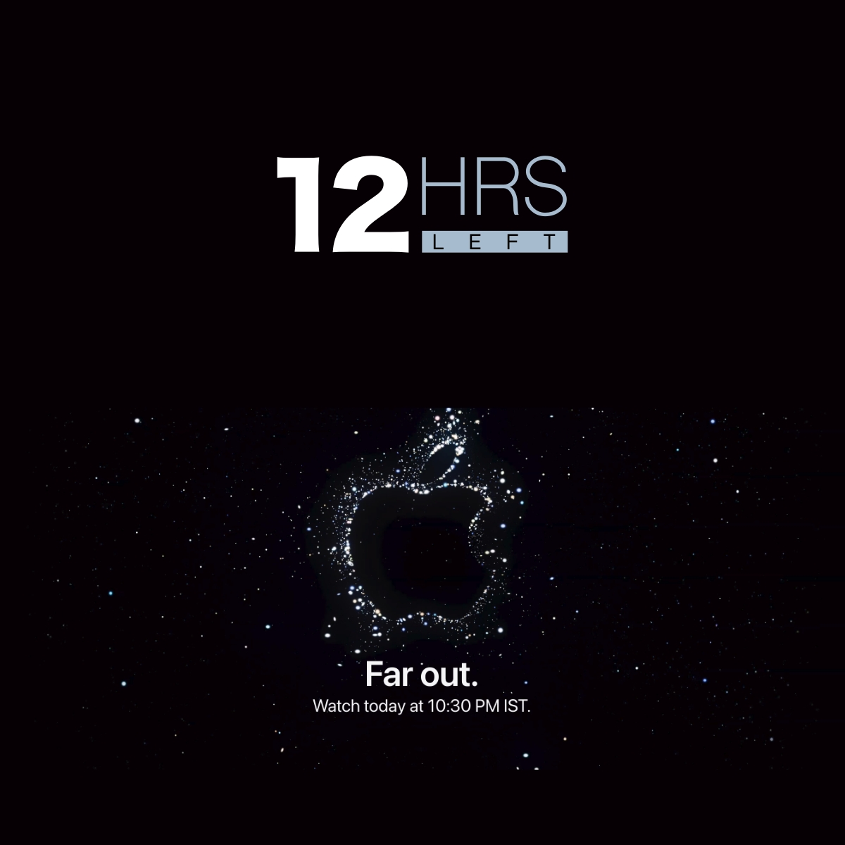 iPlanetOfficial's tweet photo. Don't miss the Event, Just 12 hours left!
Wait for the upcoming updates @iPlanetOfficial
#iPlanet #iPlanetofficial #Applepremiunreseller #Appleonly #planetcare #iplanetenterprise #iplaneteducation #Appleevent #event #Apple #Applenews #Farout https://t.co/DQcHJvFxBa