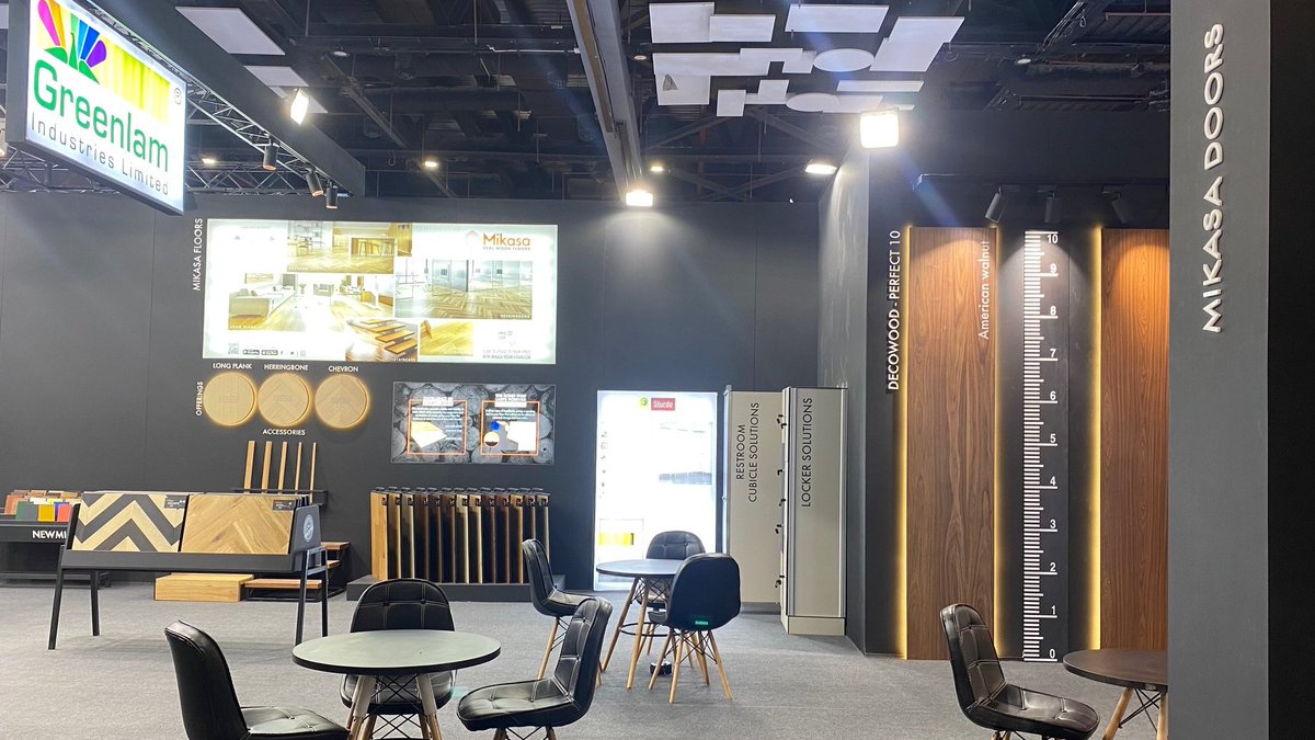 pavinterio's tweet photo. @Greenlam01 customer experience zone at @MateciaE created by @pavinterio to display wide product range #AFX #Raso #Supermar #HDgloss #Satin #NewFX #interior #Exterior #clads #lockers #cubicles #Mikasa #doors #flooring #Decowood
#mateciaexhibition #matecia2022 #50yearspni https://t.co/q5DI2npSEc