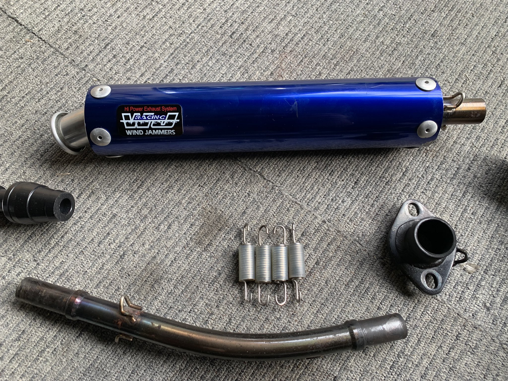 ウインドジャマーズチャンバー　ns1 ns50f nsr50 レース専用 ウインドジャマーズチャンバー ns1 ns50f nsr50 レース専用