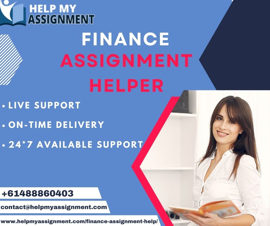 HelpMyAssignme3's tweet image. Hire the best finance assignment helper from us.
For more information follow the link:- bit.ly/3cZpDAq
Any Direct query Mail us:-contact@helpmyassignment.com
#helpmyassignment #financeassignmenthelper #writingservices #writingassignments #assignmentwriters #ukwriting
