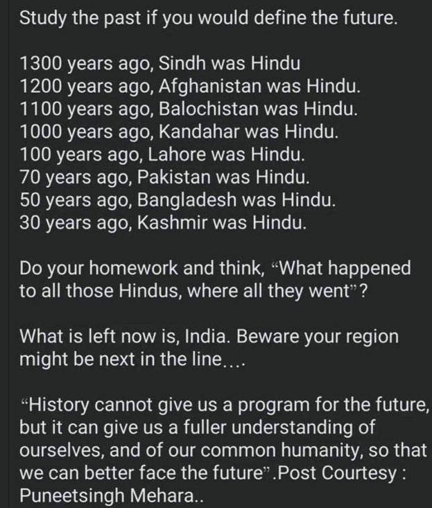 ZainabAKhan2's tweet photo. What are you doing to prevent the future generation to write, “10 years ago Bengal was Hindu”?

Hindus talk way too much but do way too little https://t.co/doagKzLrPS