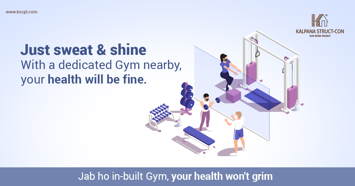 KalpanaCon's tweet photo. Experience the best for your workout session with a residential touch, where you can indulge in the best of comfort & style.
For more property details on @KalpanaCon call on 7045007600 or Visit: https://t.co/zFhGvUeHrG
#Kalpanastructcon #realestate #realestatedevelopers https://t.co/rD9KKPDdLv
