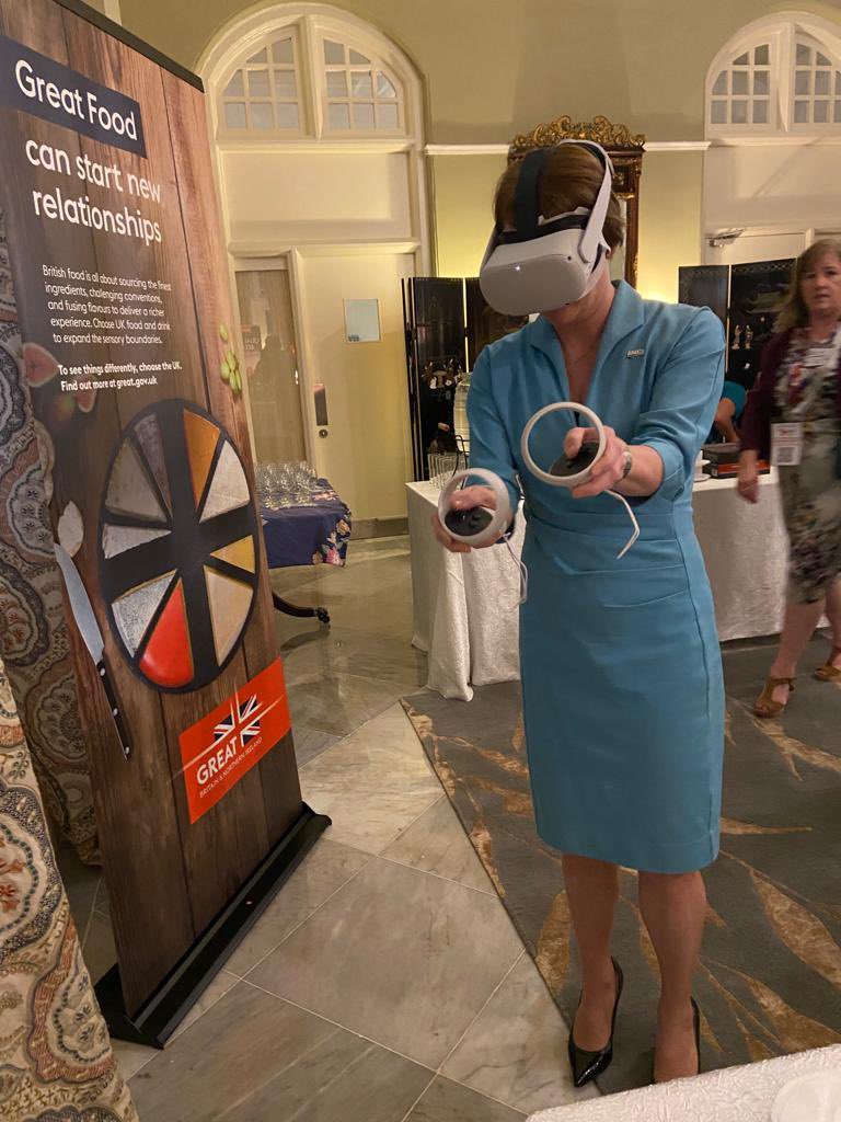 Lucy Randolph (@export_foodie) on Twitter photo British High Commissioner to Singapore Kara Owen taking a spin on our new virtual reality āJourney Through British Cheesemakingā at the Residence last night. #britishdairy #britishcheese <a href="/AHDB_Dairy/">AHDB Dairy</a> <a href="/foodhotelasia/">Food&HotelAsia</a> British High Commissioner to Singapore Kara Owen taking a spin on our new virtual reality āJourney Through British Cheesemakingā at the Residence last night. #britishdairy #britishcheese <a href="/AHDB_Dairy/">AHDB Dairy</a> <a href="/foodhotelasia/">Food&HotelAsia</a>