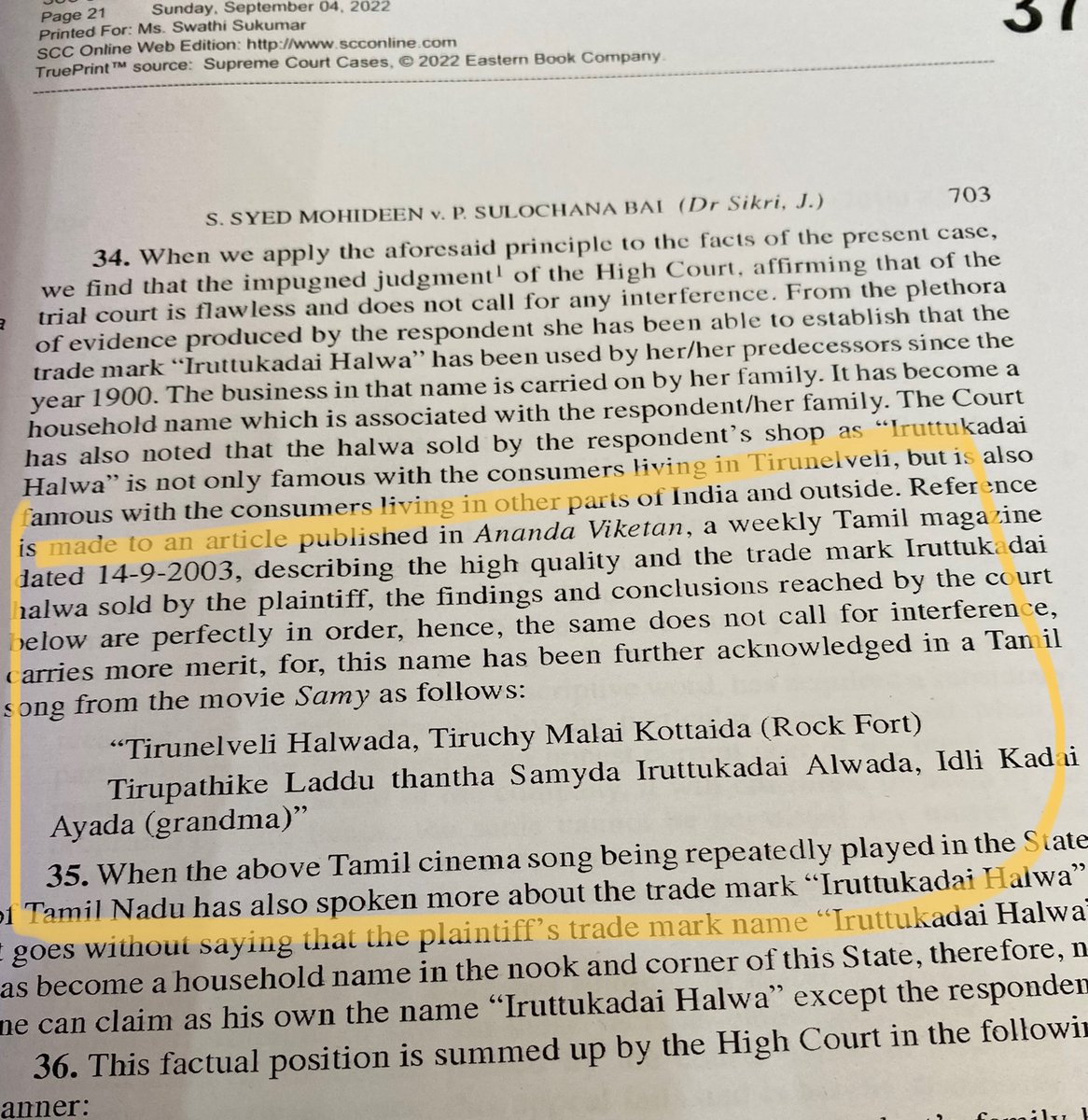 SukumarSwathi's tweet photo. Some SC judgments are better than others. https://t.co/fWaVPPgY53