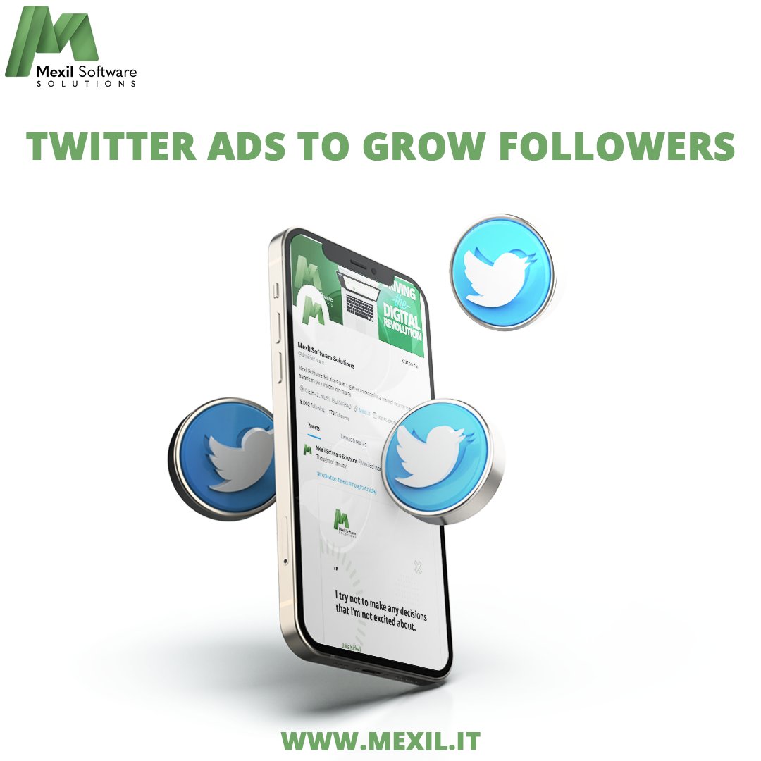 MexilSoftware's tweet image. Increase your Twitter followers

-interactive and functional account
-High quality images
-Create your Twitter Ads Account. 
-Create a followers campaign.
-Select target audience.
-Define your Budget and kickstart your campaign. 

#mexilsoftwaresolutions #twitter #followers