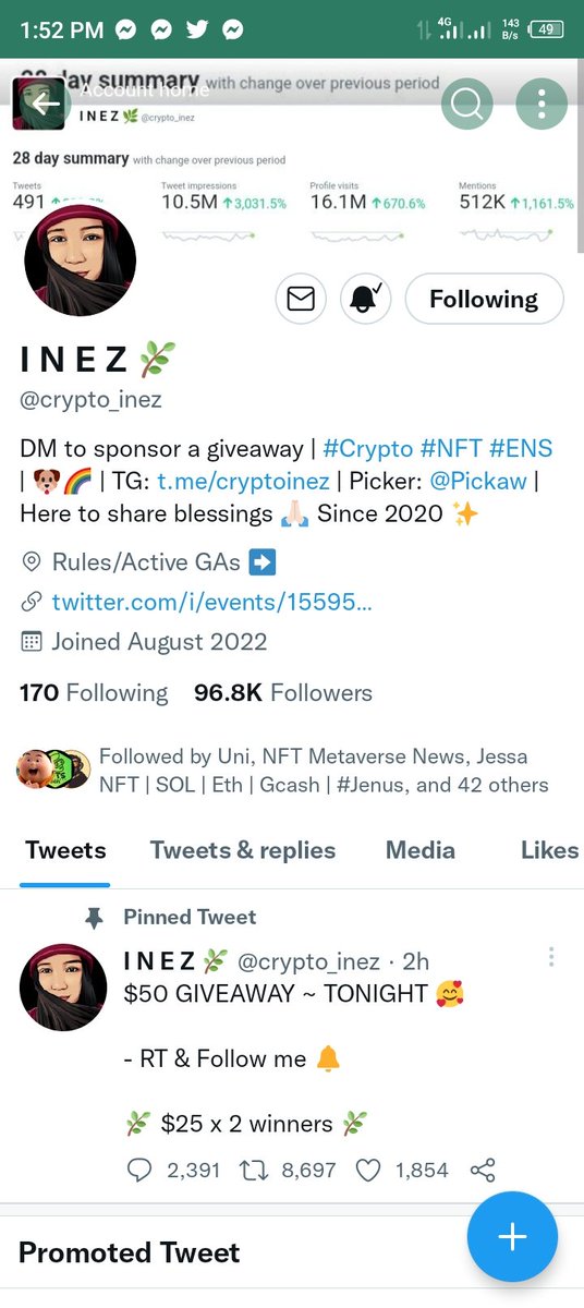 Devinclyde24's tweet photo. @CryPoq @crypto_inez https://t.co/l5b3exKHTF