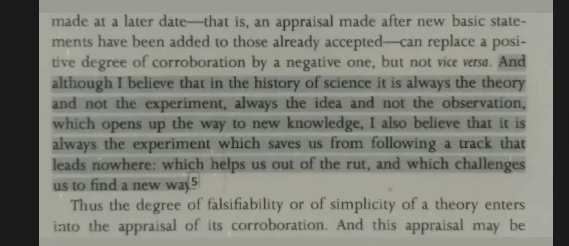 MatiasFraile5's tweet photo. One of the best quotes from one of the best books from one of the best epistemologists.

The Logic of Scientific Discovery - Karl Popper https://t.co/eIZpQ0vn3k