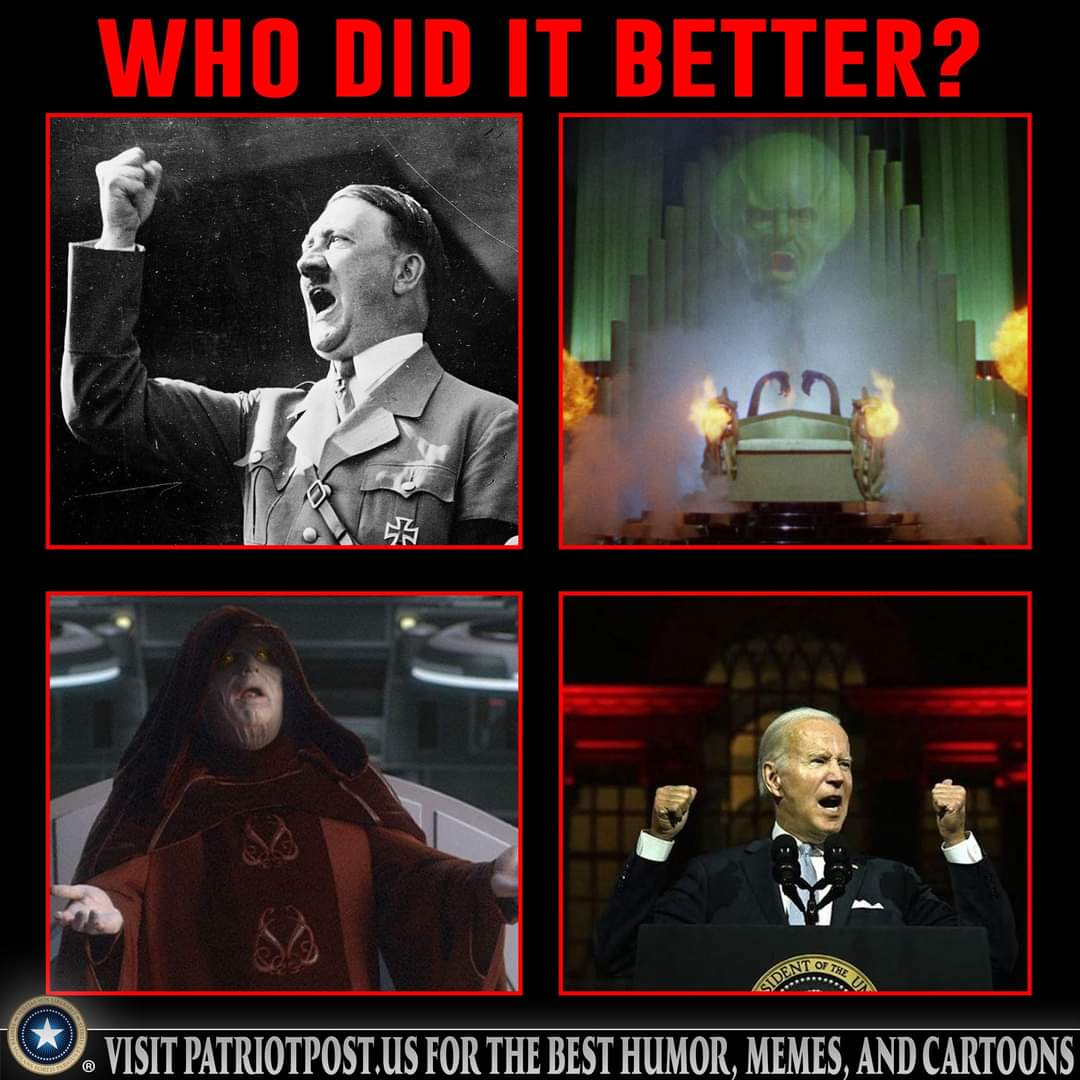 MamaLHarris's tweet image. #BidenHateSpeech
 But I am the great and powerful...