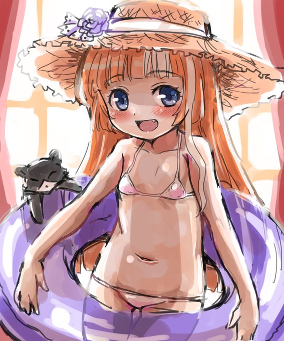 「たづな、この水着はプライベートビーチとはいえ少し攻めすぎだろうka…」
遅れた書類の提出のため理事長室に訪れると何故かウキウキで水着姿の理事長が…
このあと、メチャクチャ閃いた!
このアイデアは、ウマ娘とのトレーニングに活かせるかもしれない!(走馬灯2

#ウマ娘  #秋川やよい 