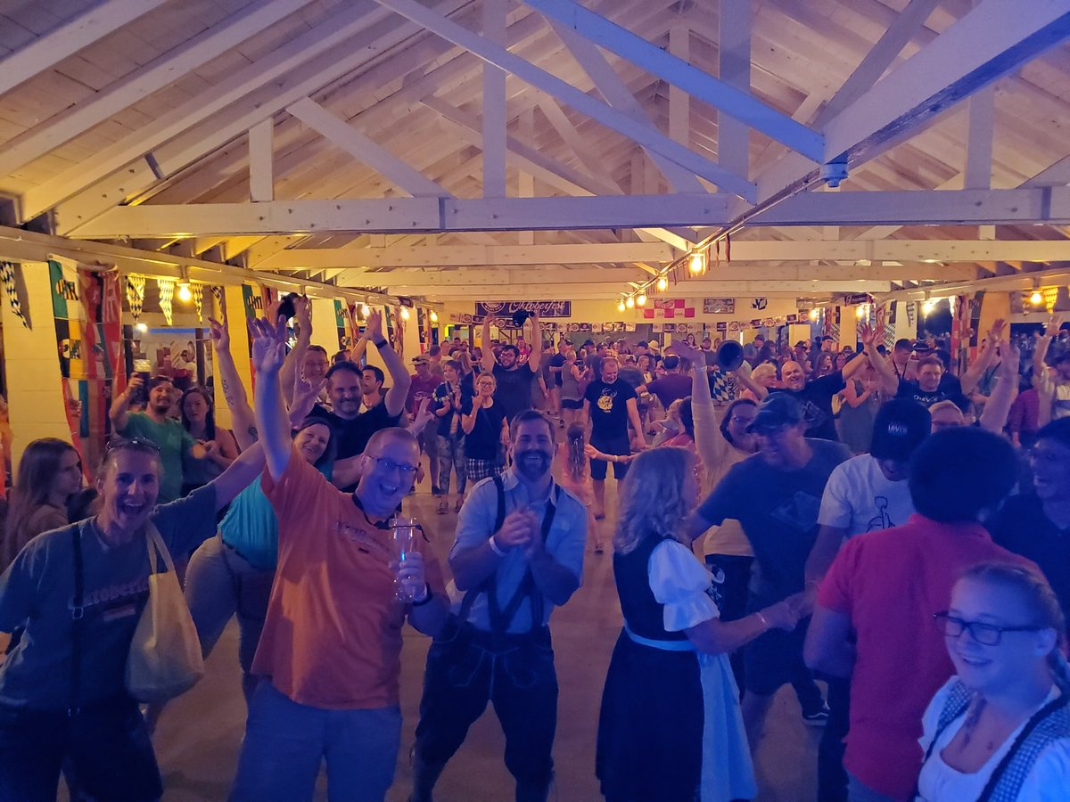 #IndyOktoberfest22 opens in two days in German Park.
Join us (8600 S. Meridian St) Thurs, Fri, Sat, 8,9,10 September. <a href="/paulanerusa/">Paulaner USA</a> Biers, German bands, authentic German food. #IndysGERMANOktoberfest