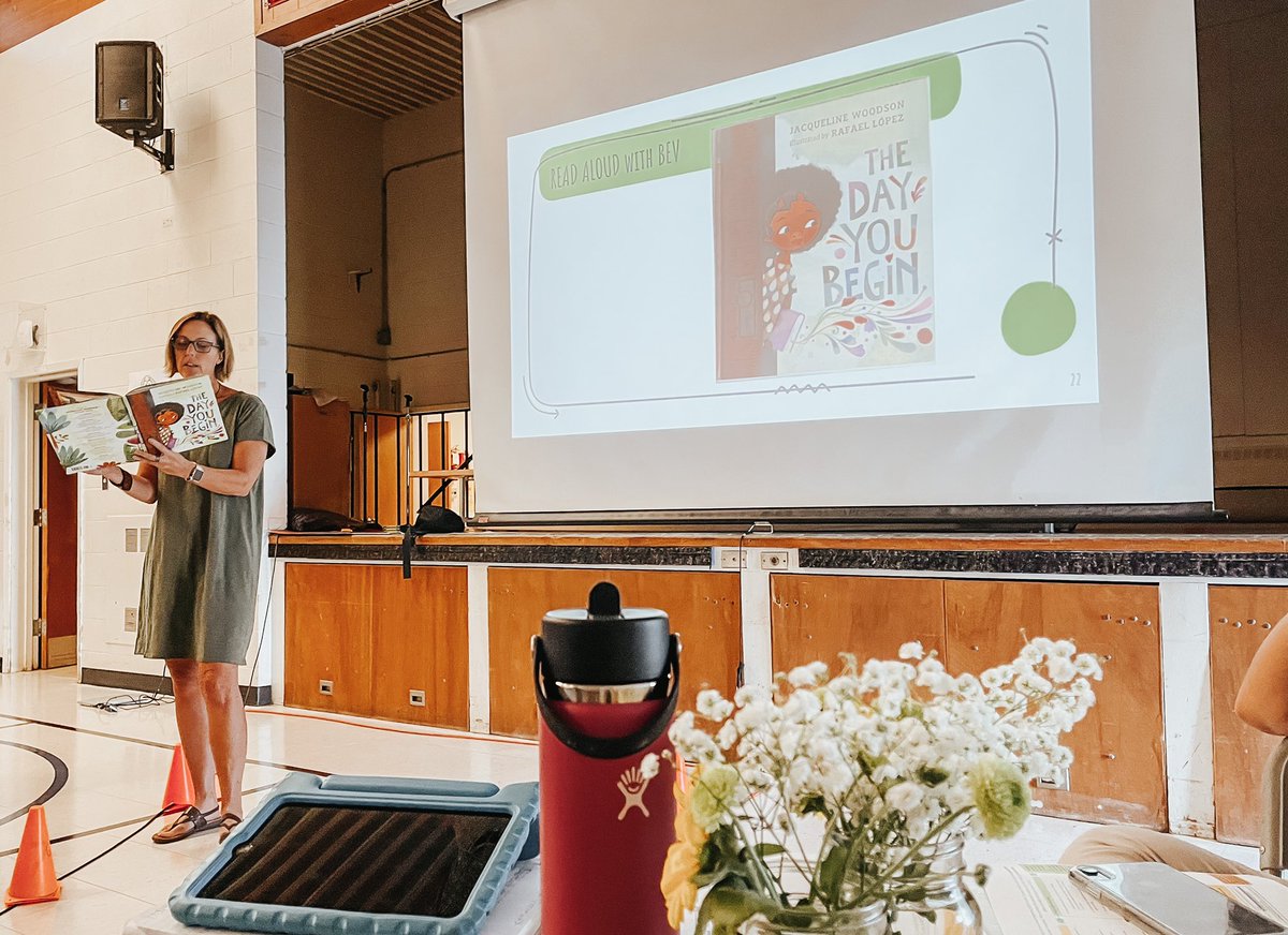 Today was a day of new beginnings as we prepare our classrooms and our souls for our curious new learners tomorrow. Thank you @Wilsonb7171 for reading this beautiful mentor text this morning. So excited to be joining the <a href="/riverheights11/">riverheights</a> team!