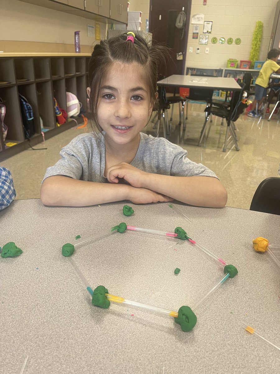 Shapes, shapes, and more shapes! Hands on learning is always a WIN.