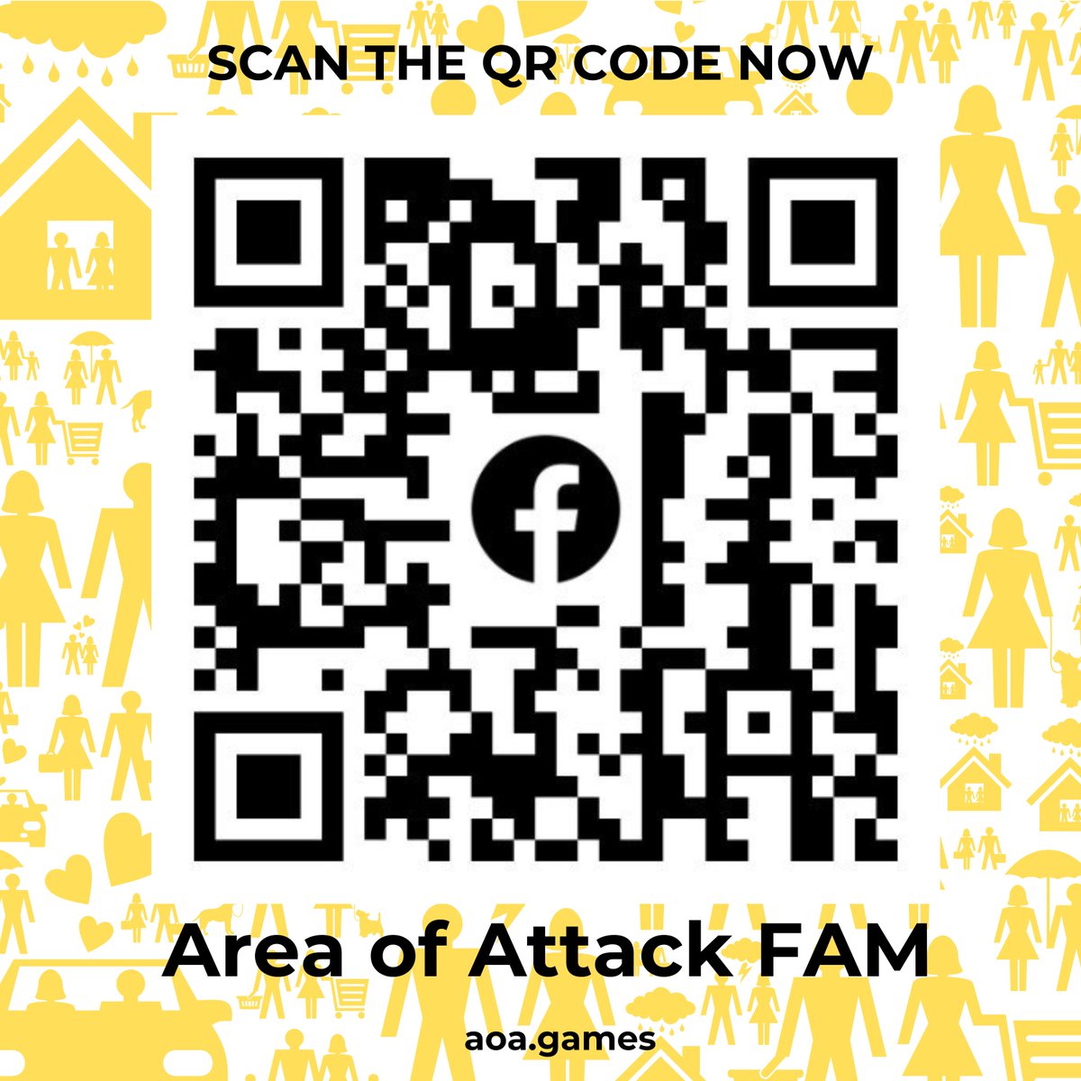 ✨ Be connected with the Official FAM Group of Area of Attack on Facebook ✨ JOIN US NOWAND SCAN THE QR CODE!!! ⚔️ Download the game now via Google Playstore and Apple App Store. aoa.games #AreaOfAttack #AoA #AoAFAM #LetsPlayAoA #Community #Group